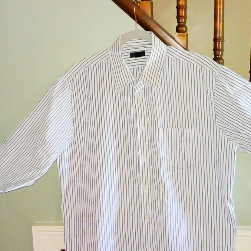 Exspress White button down dress shirt